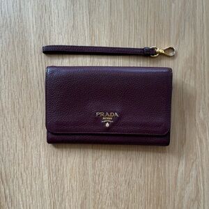 Prada Wristlet - Purple